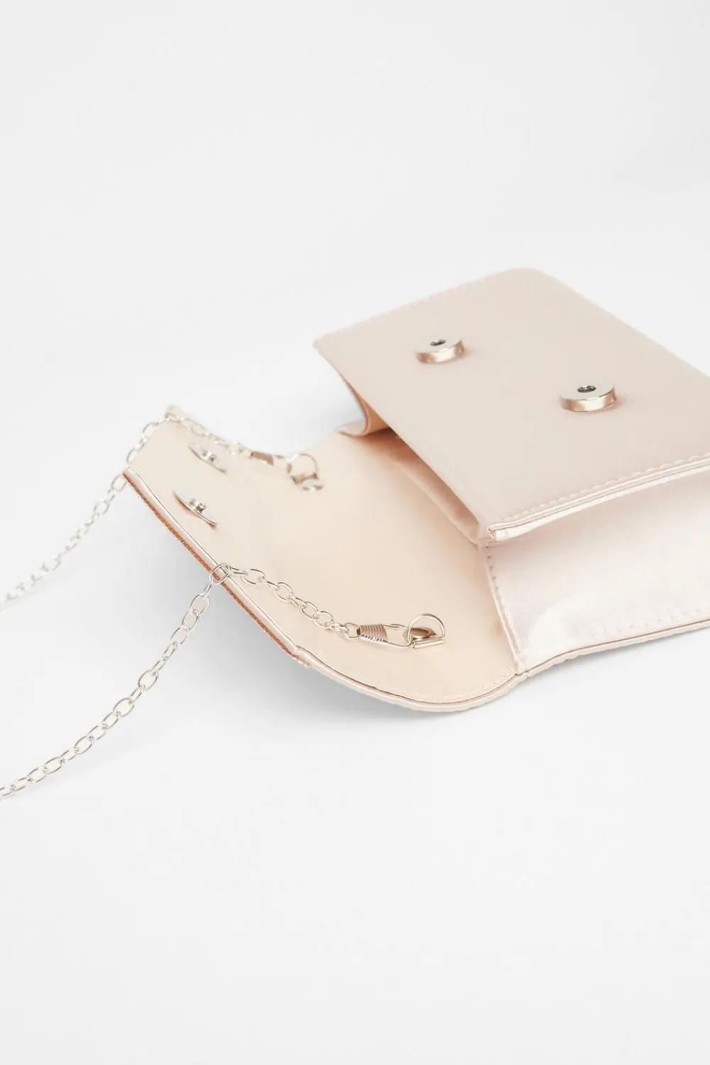 Quiz Wedding Accessories|Bags>Champagne Diamante Envelope Clutch