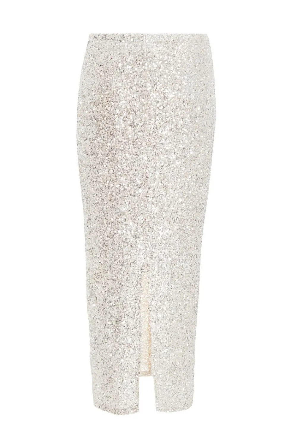 Quiz Skirts|Going Out>Champagne Sequin Maxi Skirt