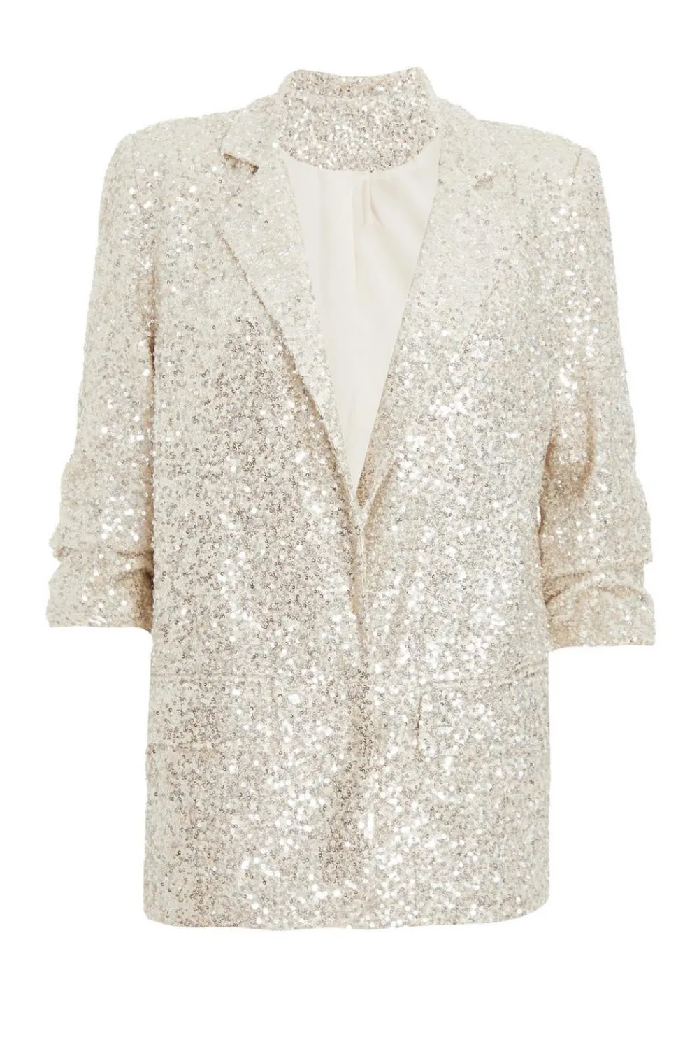 Quiz Jackets & Coats|Blazers>Sequin Tailored Blazer
