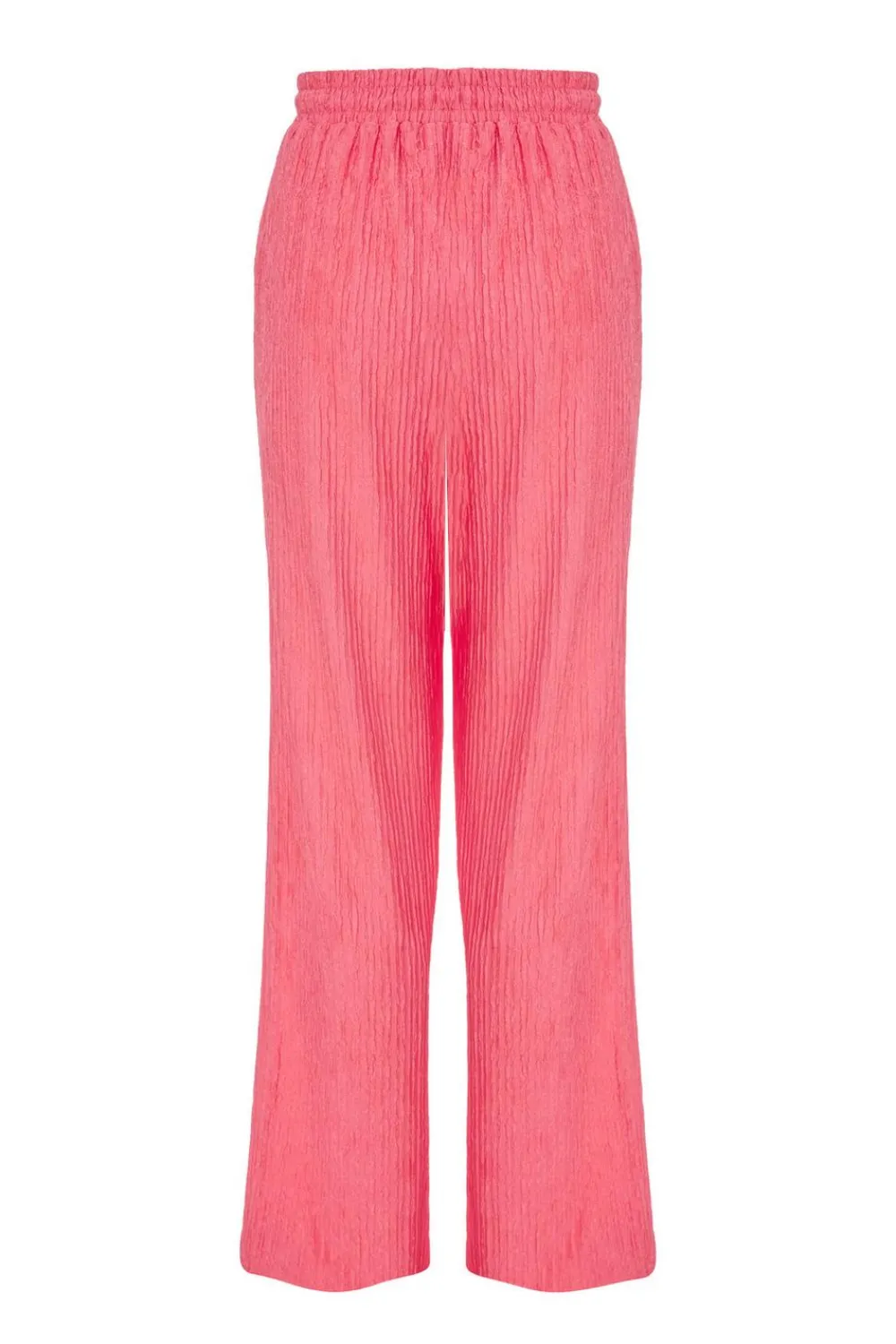 Quiz Trousers|Modest>Textured Palazzo Trousers
