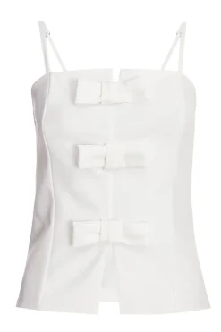 Quiz Going Out Tops|Day Tops>Bow Front Strappy Top