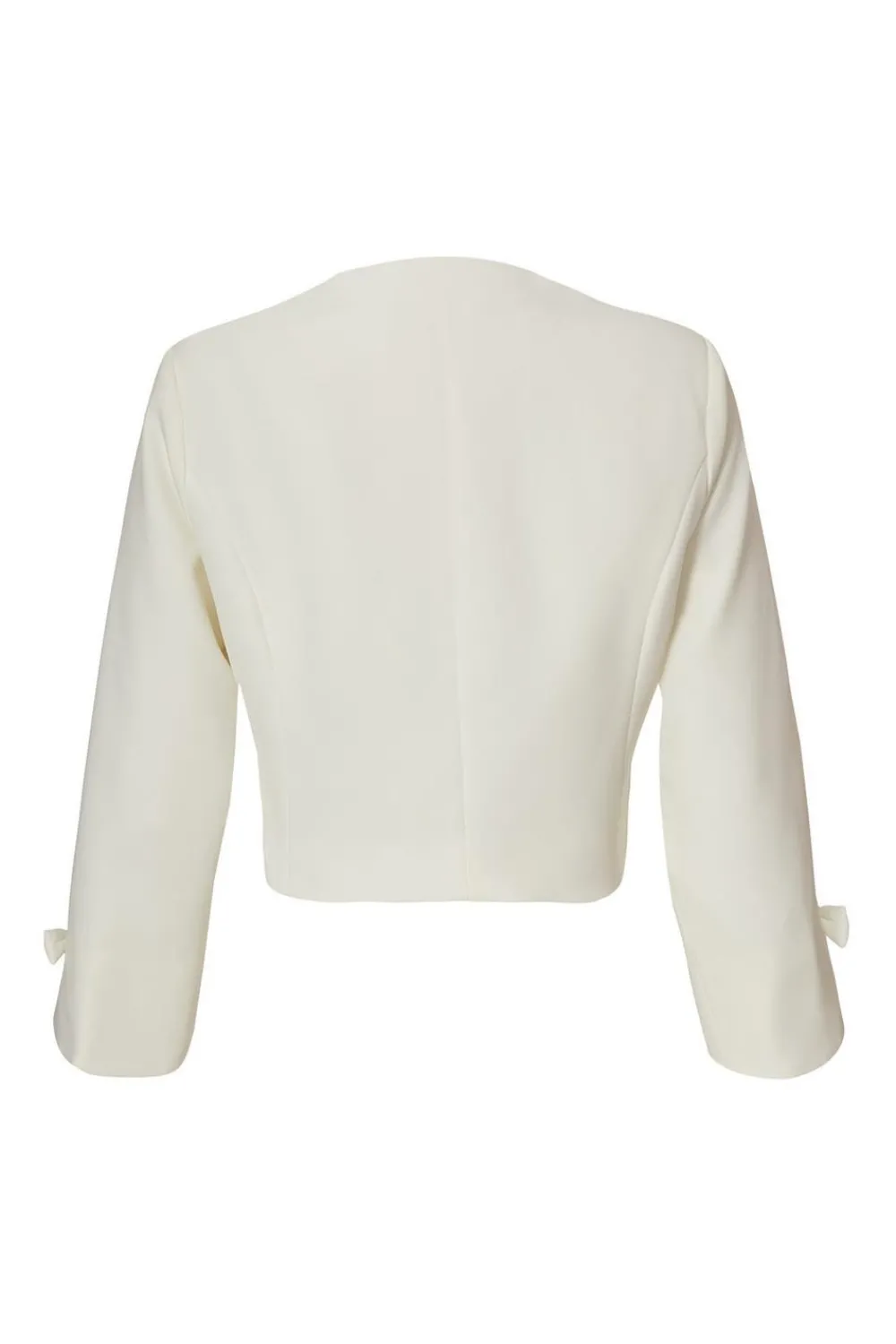 Quiz Day At The Races|Christening Guest>Bow Sleeve Cropped Blazer