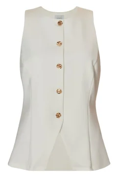 Quiz Waistcoat|Summer Tops>Button Front Waistcoat