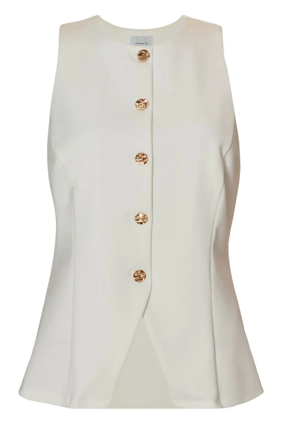 Quiz Waistcoat|Summer Tops>Button Front Waistcoat
