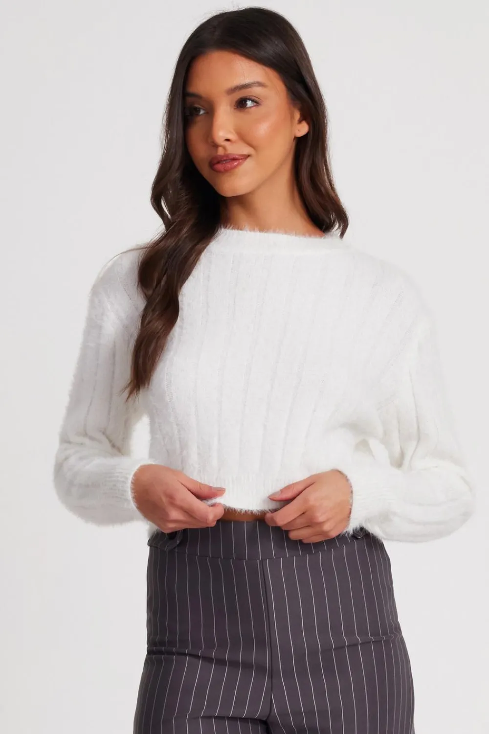 Quiz Knitwear|Jumpers>Fluffy Knit Jumper