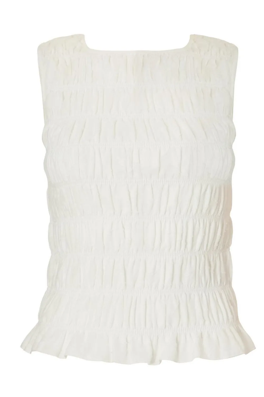 Quiz Summer Tops|Going Out Tops>Jacquard Gathered Top