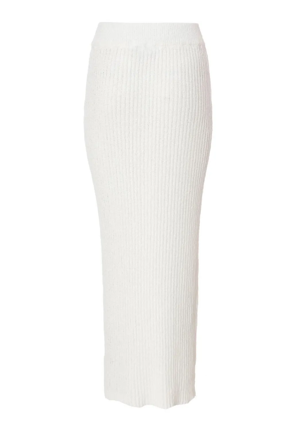 Quiz Skirts|Knitwear>Cream Knitted Midaxi Skirt