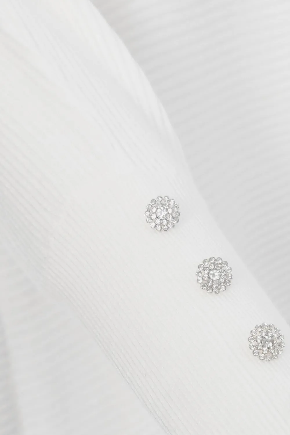 Quiz Jumpers|Knitwear>Cream Light Knit Buttoned Jumper