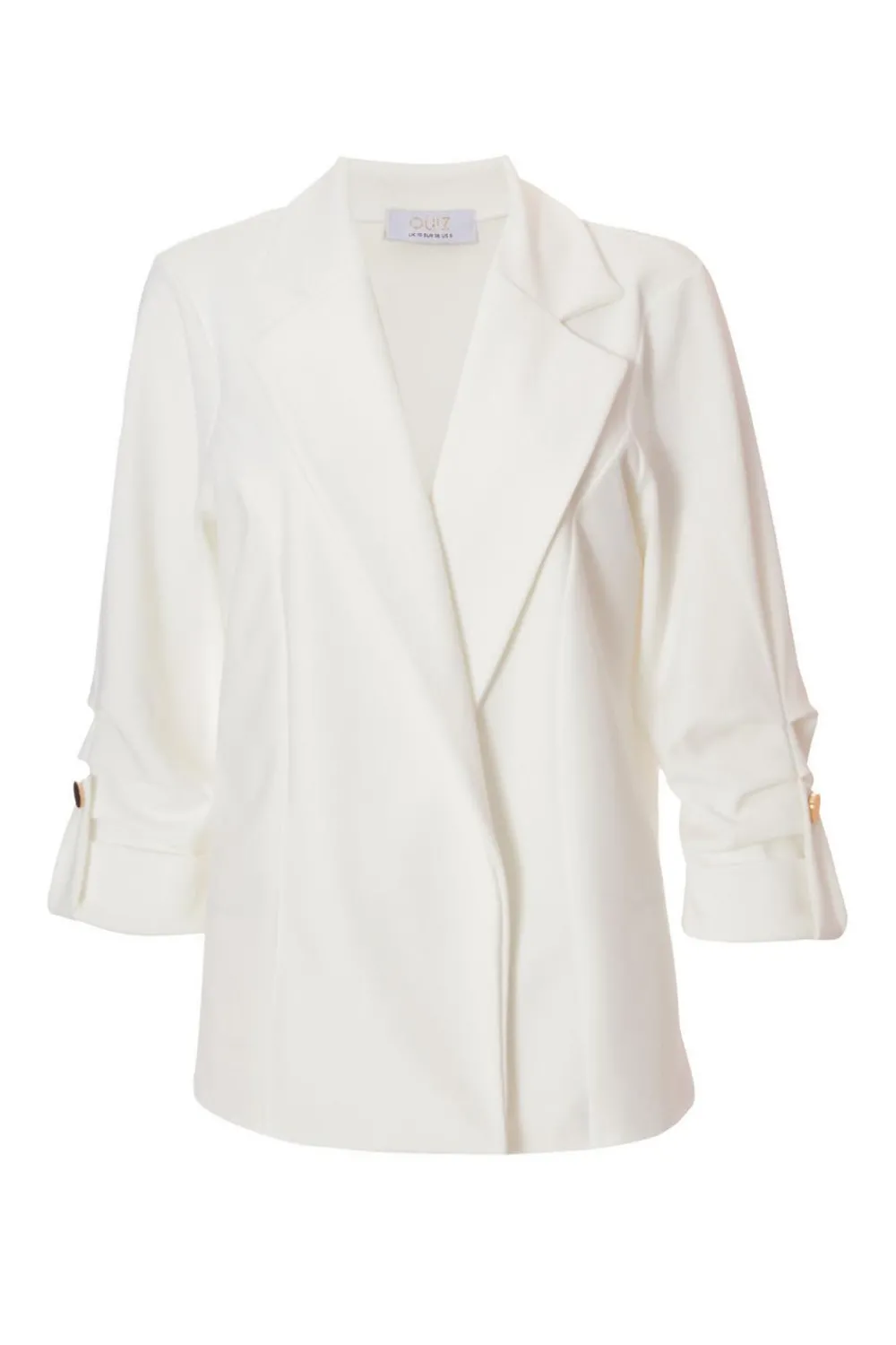 Quiz Workwear|Modest>Ruched Sleeve Blazer