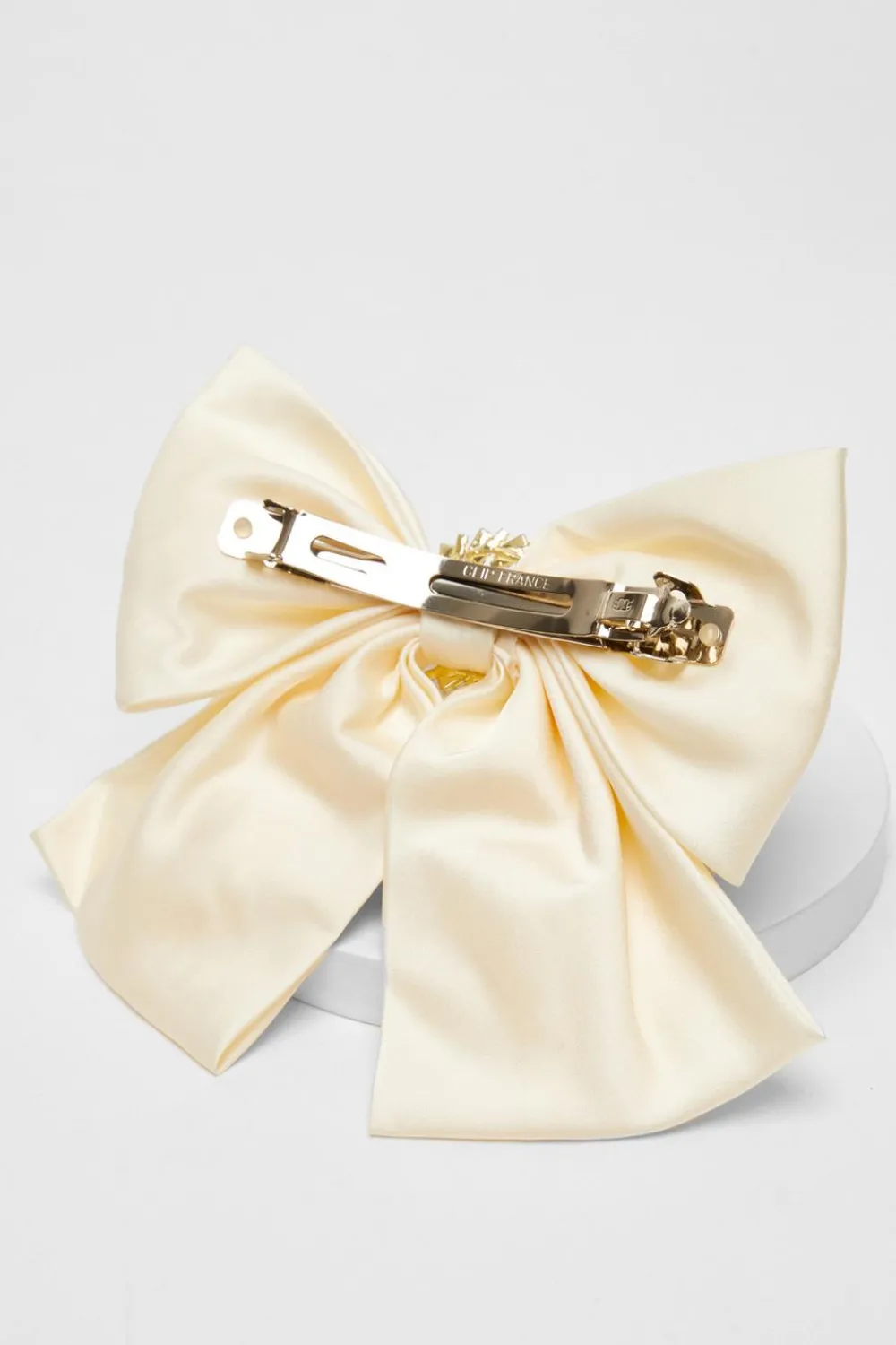 Quiz Hair Accessories>Satin Embellished Hair Bow