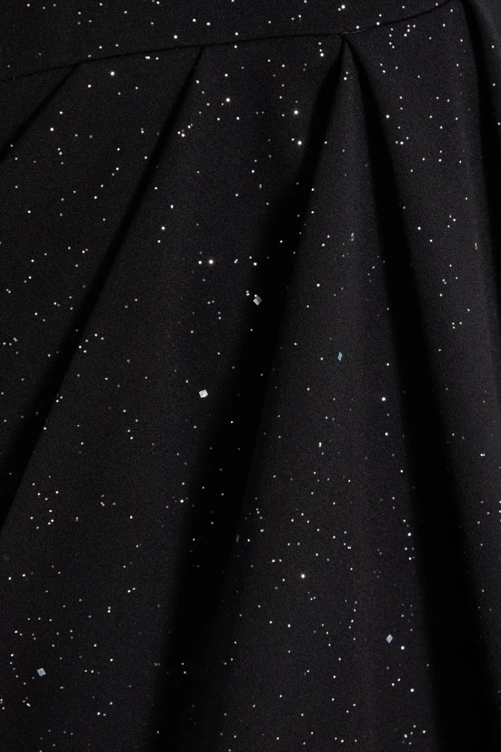 Quiz Evening Dresses|Wedding Guest Dresses>Curve Black Glitter Bardot Midi Dress