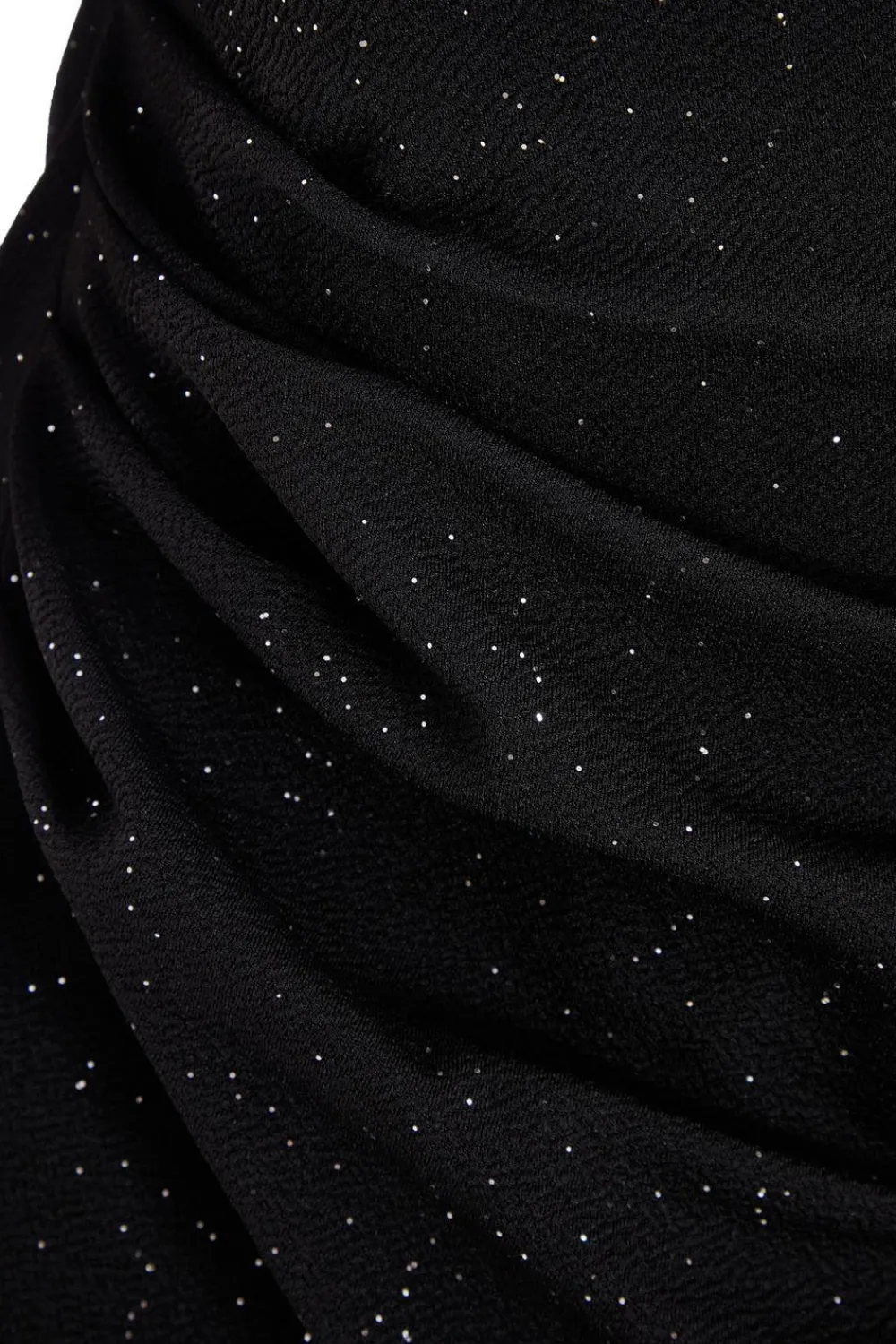 Quiz Going Out Tops|Day Tops>Curve Black Glitter Drape Neck Top