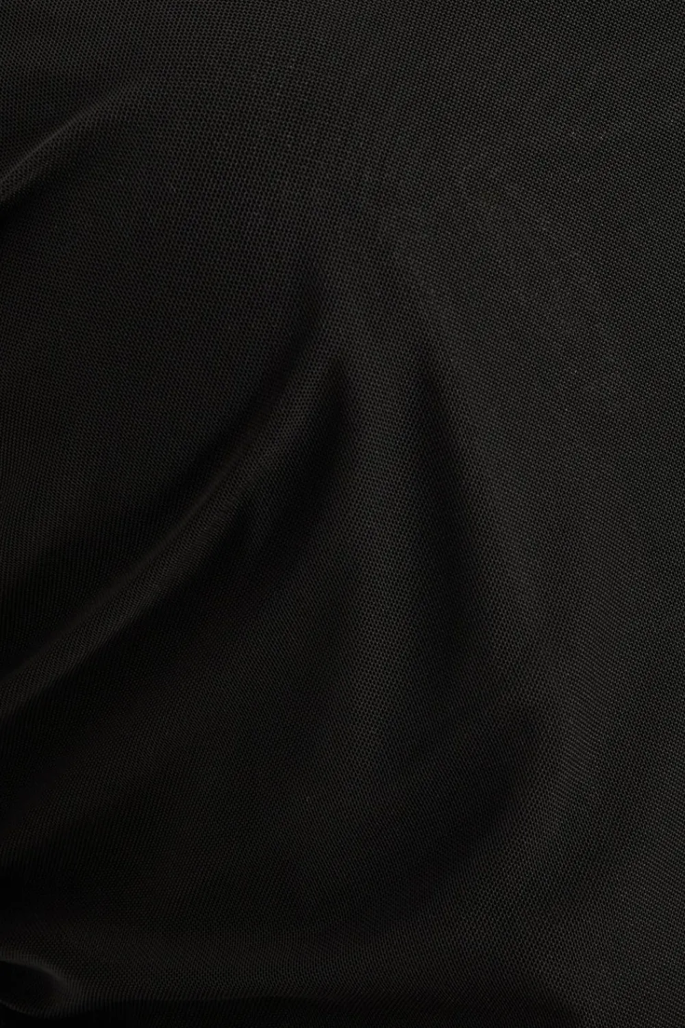 Quiz Crop Tops|Tops>Curve Mesh Crop Top