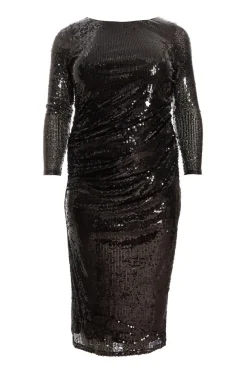 Quiz Occasion Dresses|Midi Dresses>Curve Sequin Midaxi Dress