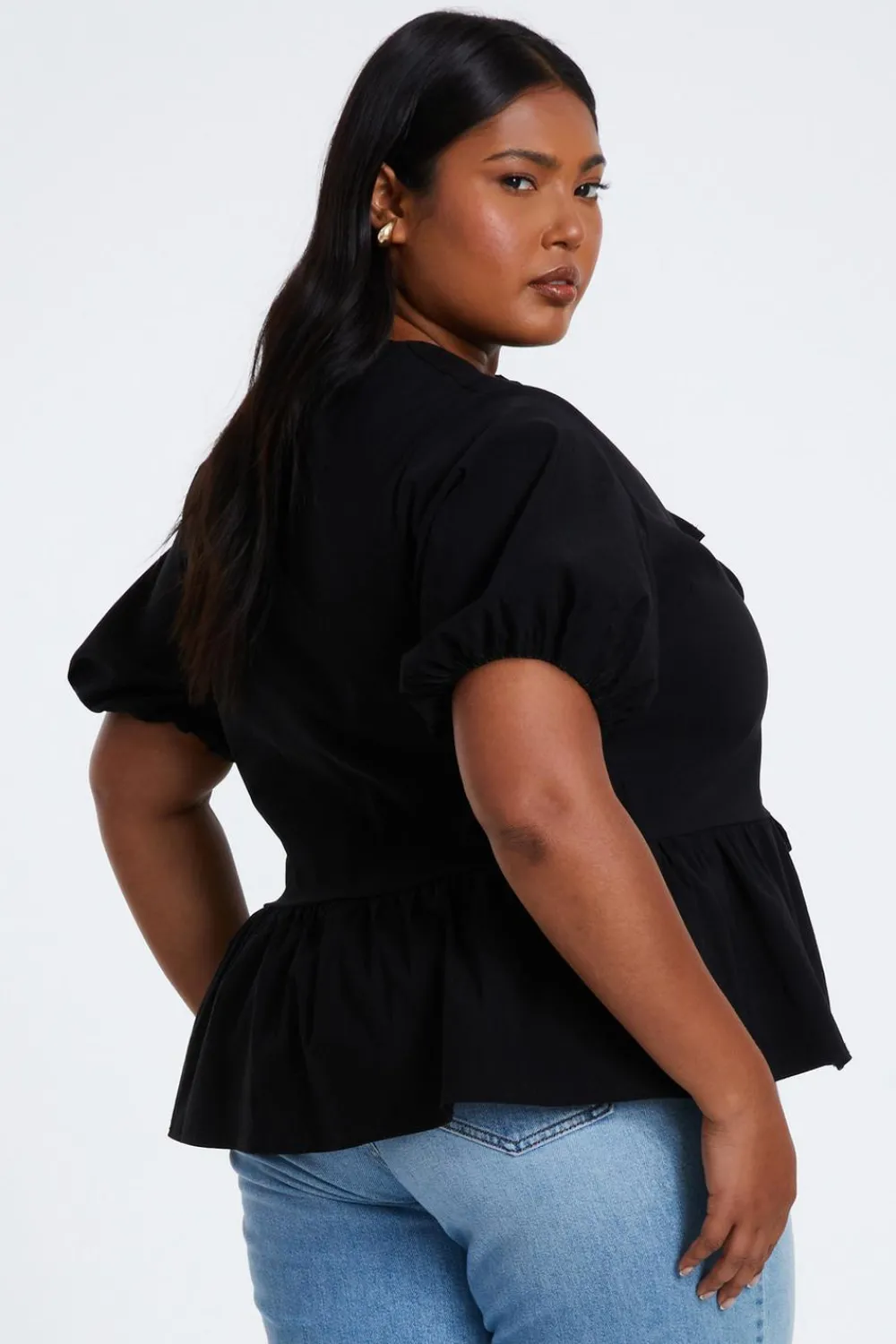 Quiz Summer Tops|Going Out Tops>Curve Tie Top