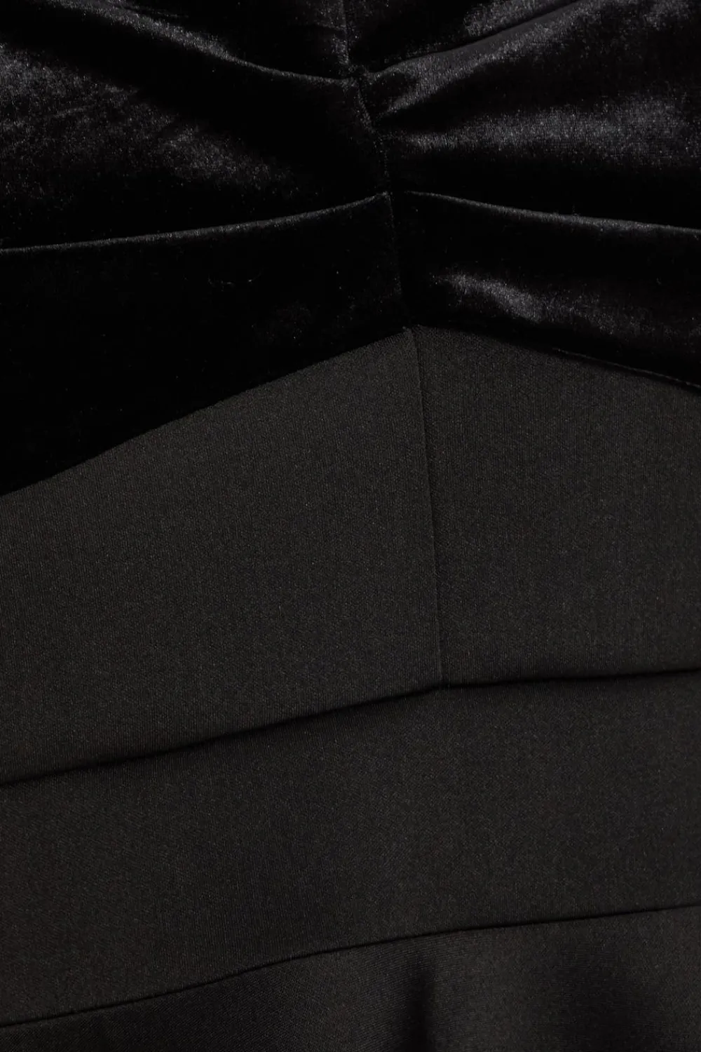 Quiz Prom & Ball|Evening Dresses>Curve Black Velvet Bardot Skater Dress