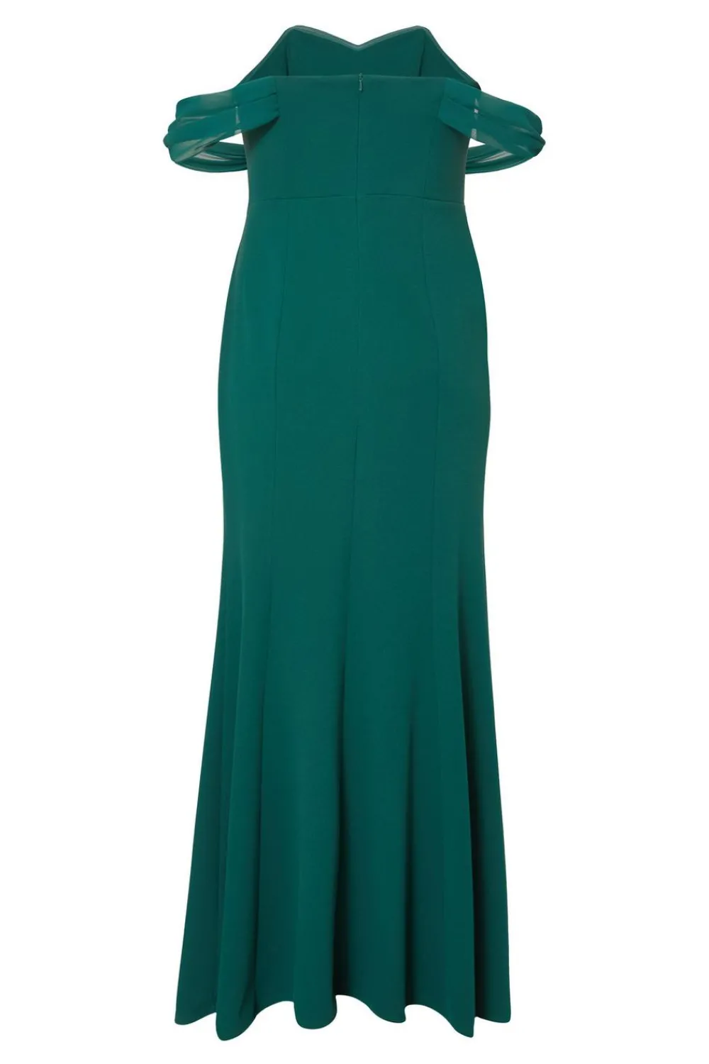Quiz Prom Dresses|Prom & Ball>Curve Chiffon Bardot Maxi Dress
