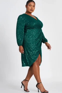 Quiz Wrap Dresses|Midi Dresses><noscript><img width=