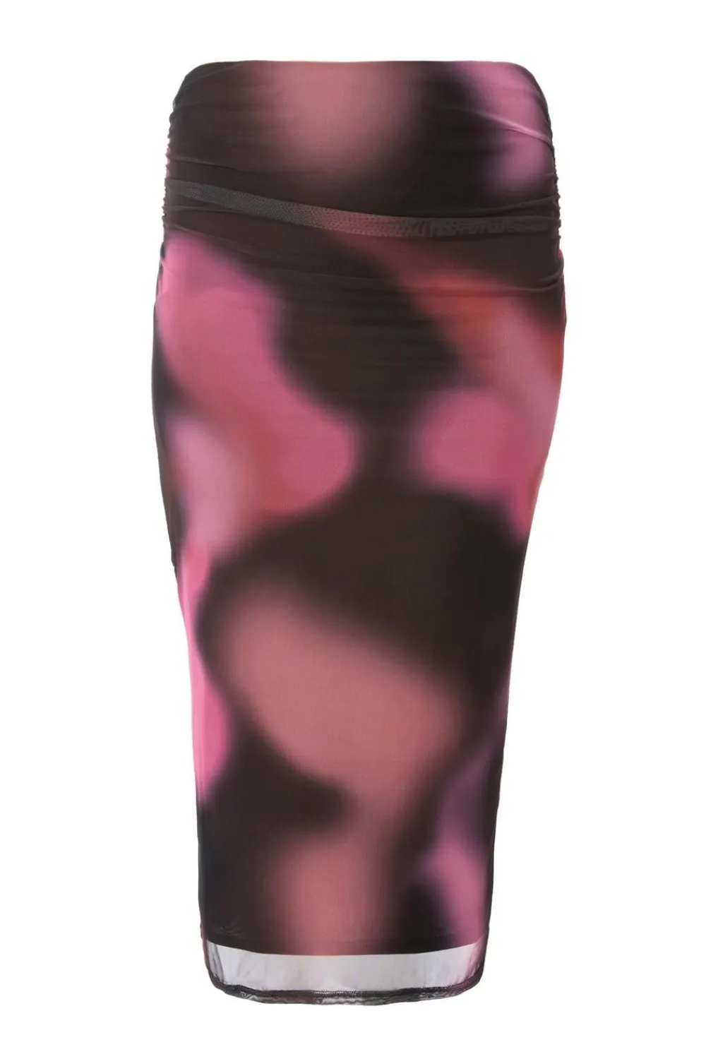 Quiz Skirts|Modest>Curve Brown Marble Midaxi Skirt