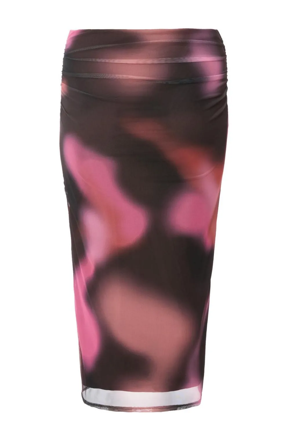 Quiz Skirts|Modest>Curve Brown Marble Midaxi Skirt