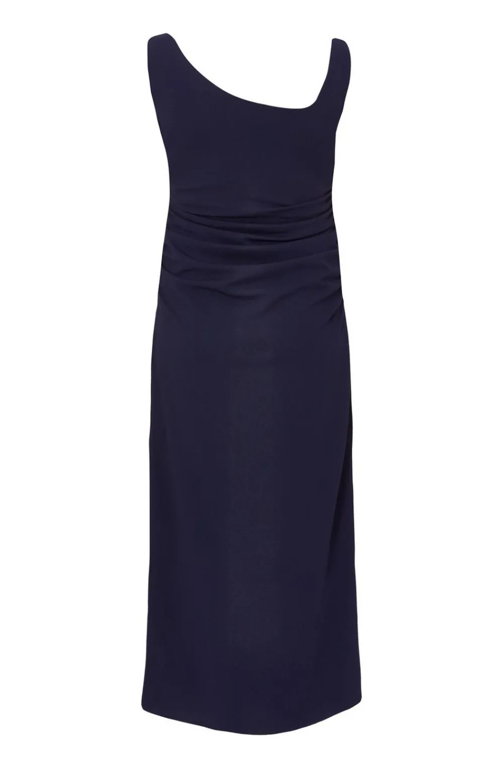 Quiz Day At The Races|Christening Guest>Curve Navy Buckle Detail Midaxi Dress