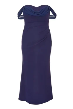 Quiz Prom Dresses|Prom & Ball>Curve Chiffon Bardot Maxi Dress