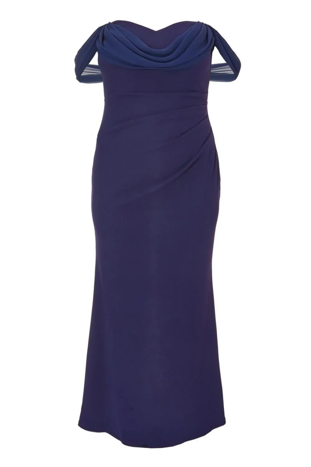 Quiz Prom Dresses|Prom & Ball>Curve Chiffon Bardot Maxi Dress