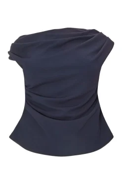 Quiz Going Out Tops|Tops>Curve Drape Neck Top