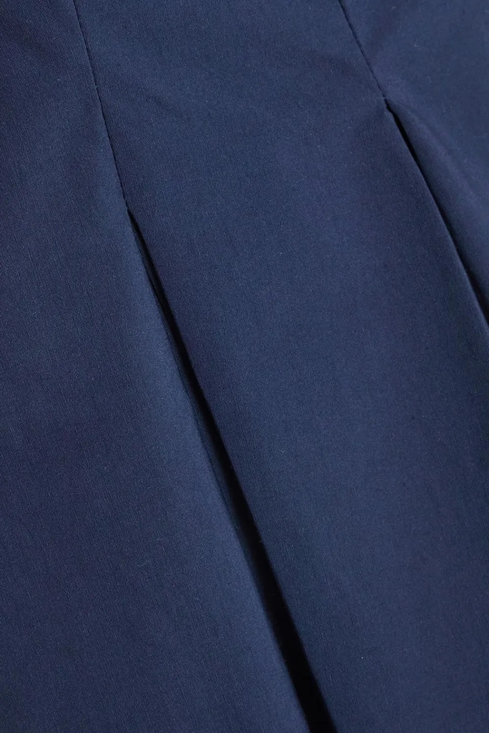 Quiz Going Out Tops|Day Tops>Curve Navy Pleated Peplum Top