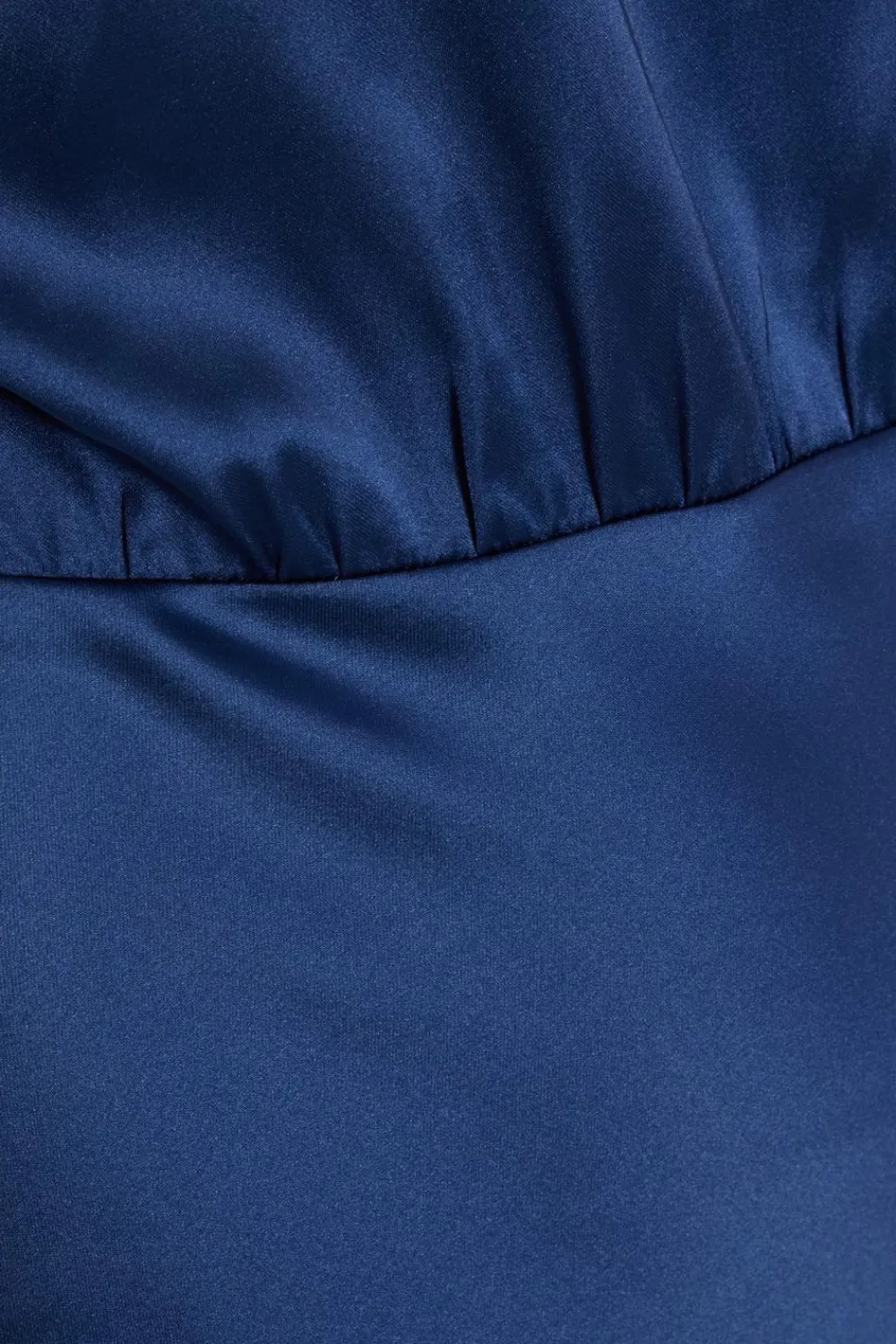 Quiz Prom Dresses|Prom & Ball>Curve Navy Satin Midaxi Dress