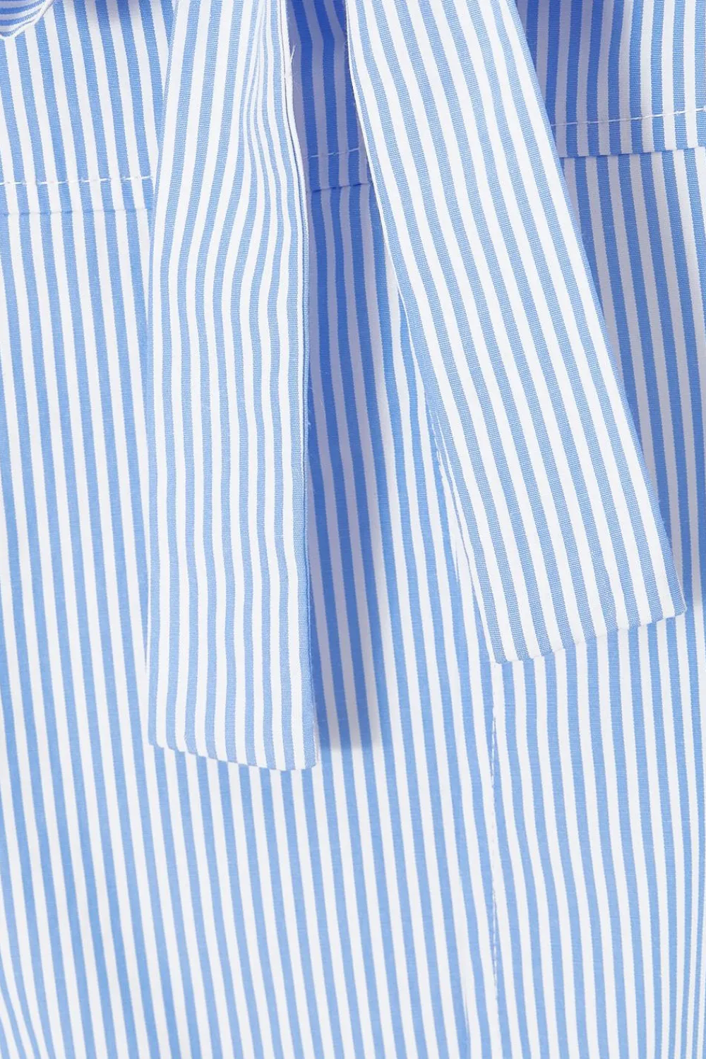 Quiz Summer Tops|Day Tops>Curve Pale Blue Striped Top