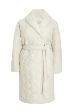 Quiz Casual Clothing>Curve Quilted Wrap Coat