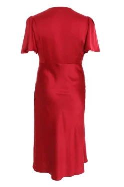 Quiz Trending: Red|Satin Dresses><noscript><img width=
