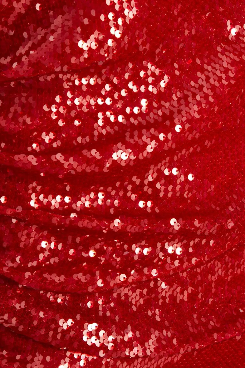 Quiz Trending: Red|Red Dresses>Curve Sequin Ruched Midaxi Dress