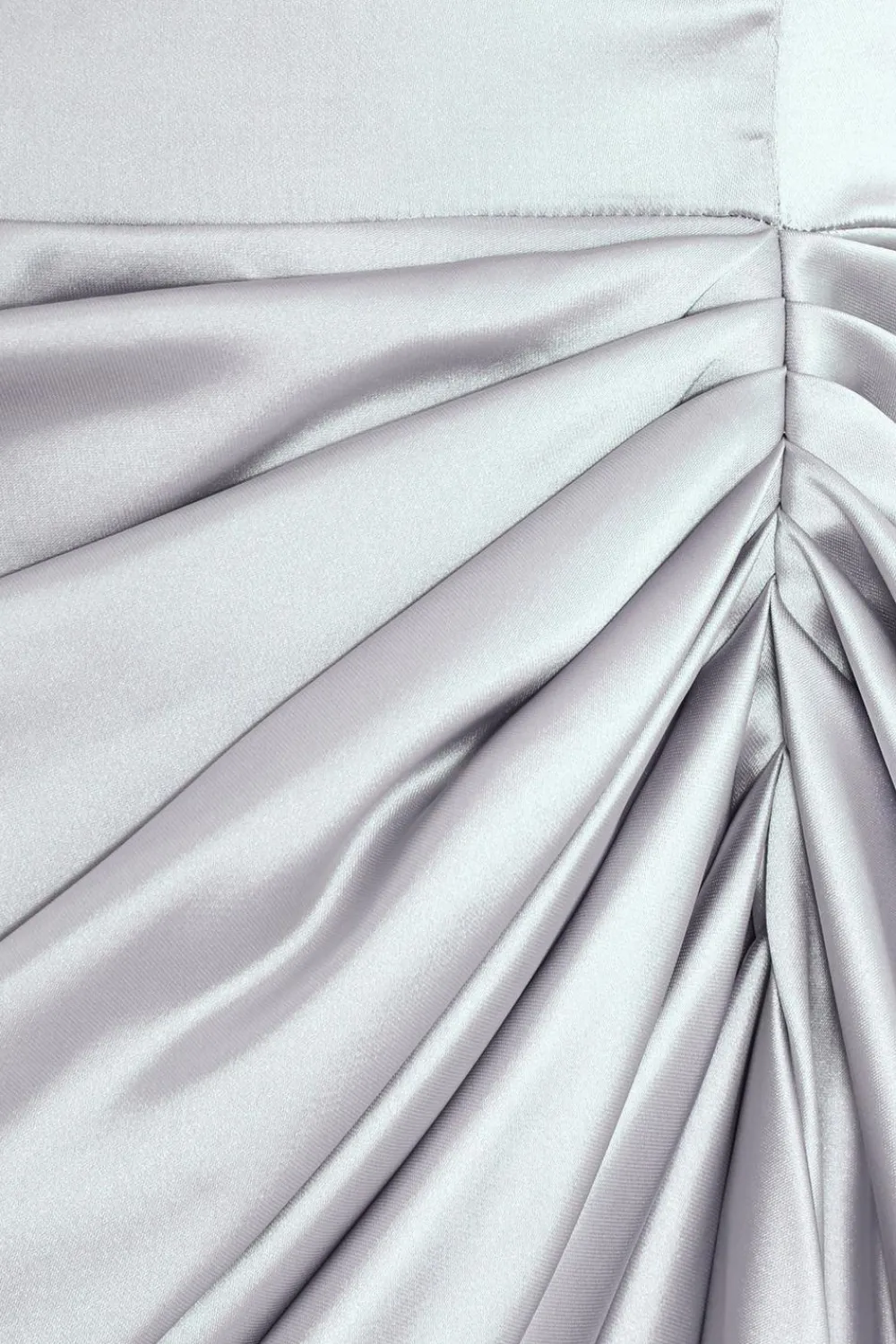 Quiz Evening Dresses|Wrap Dresses>Curve Silver Satin Bardot Midi Dress