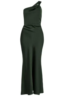 Quiz Evening Dresses|Day At The Races>Satin One Shoulder Midaxi Dress