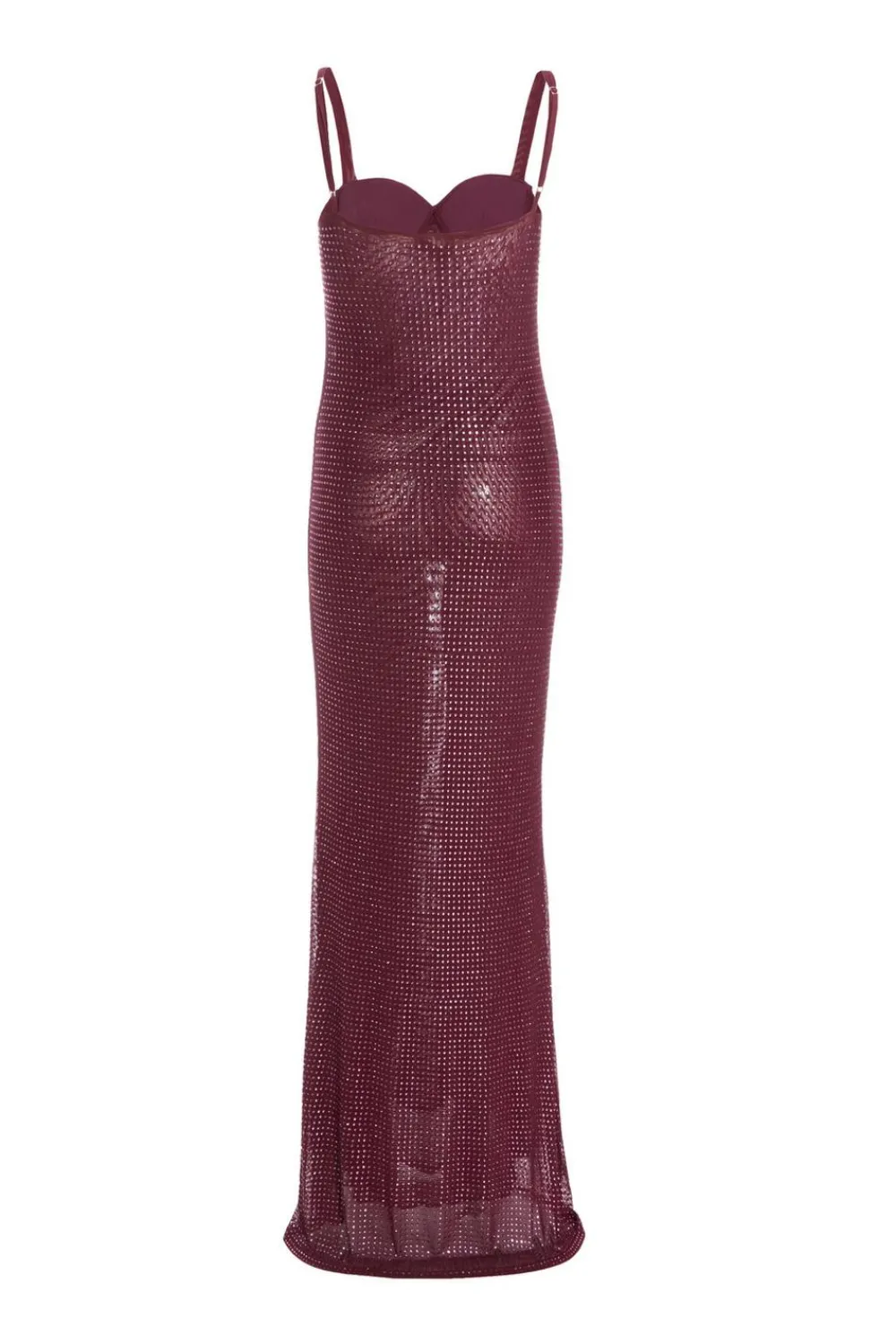 Quiz Prom & Ball|Evening Dresses>Dark Red Embellished Maxi Dress