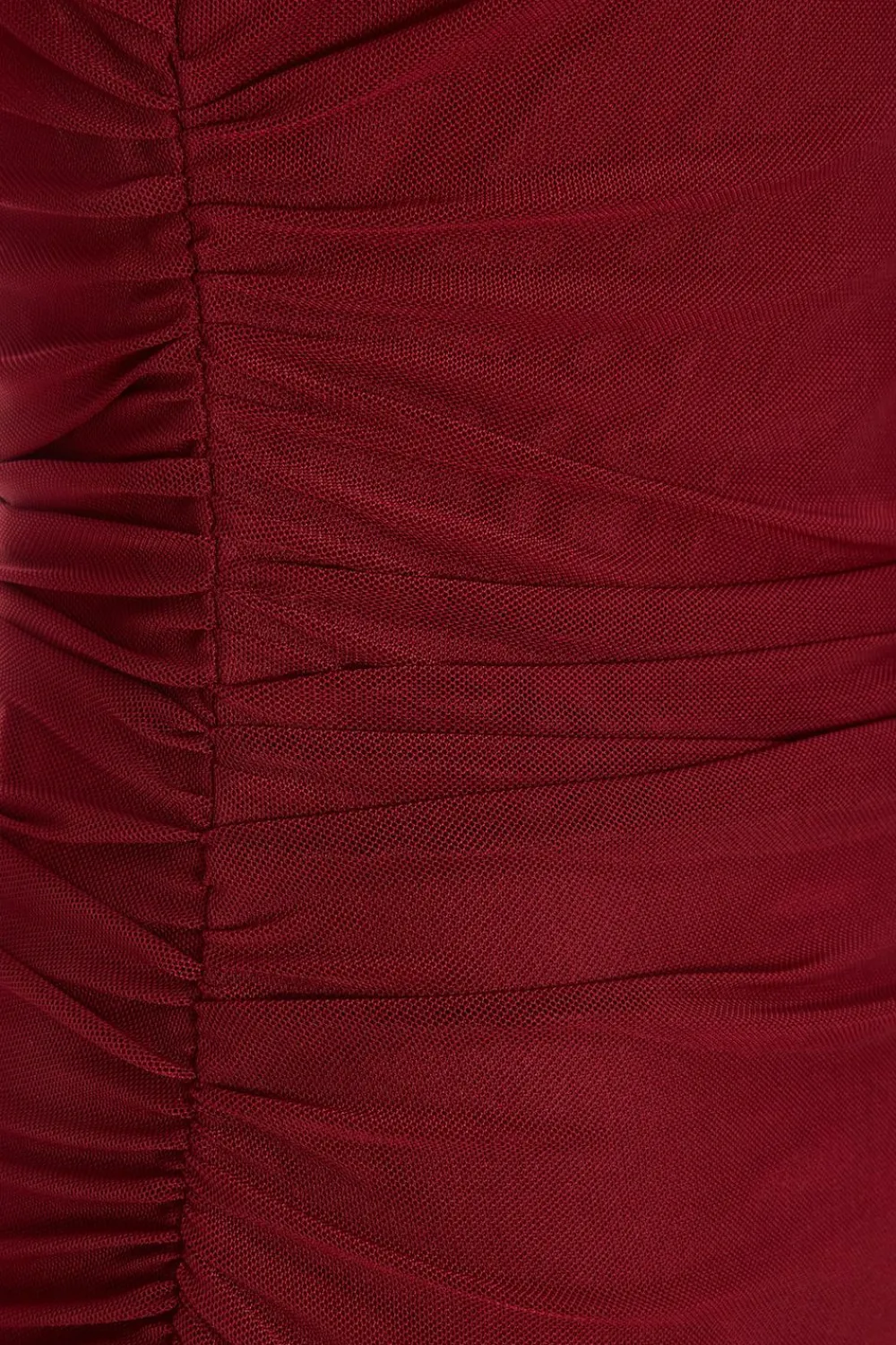 Quiz Evening Dresses|Christening Guest>Dark Red Mesh Bodycon Midaxi Dress