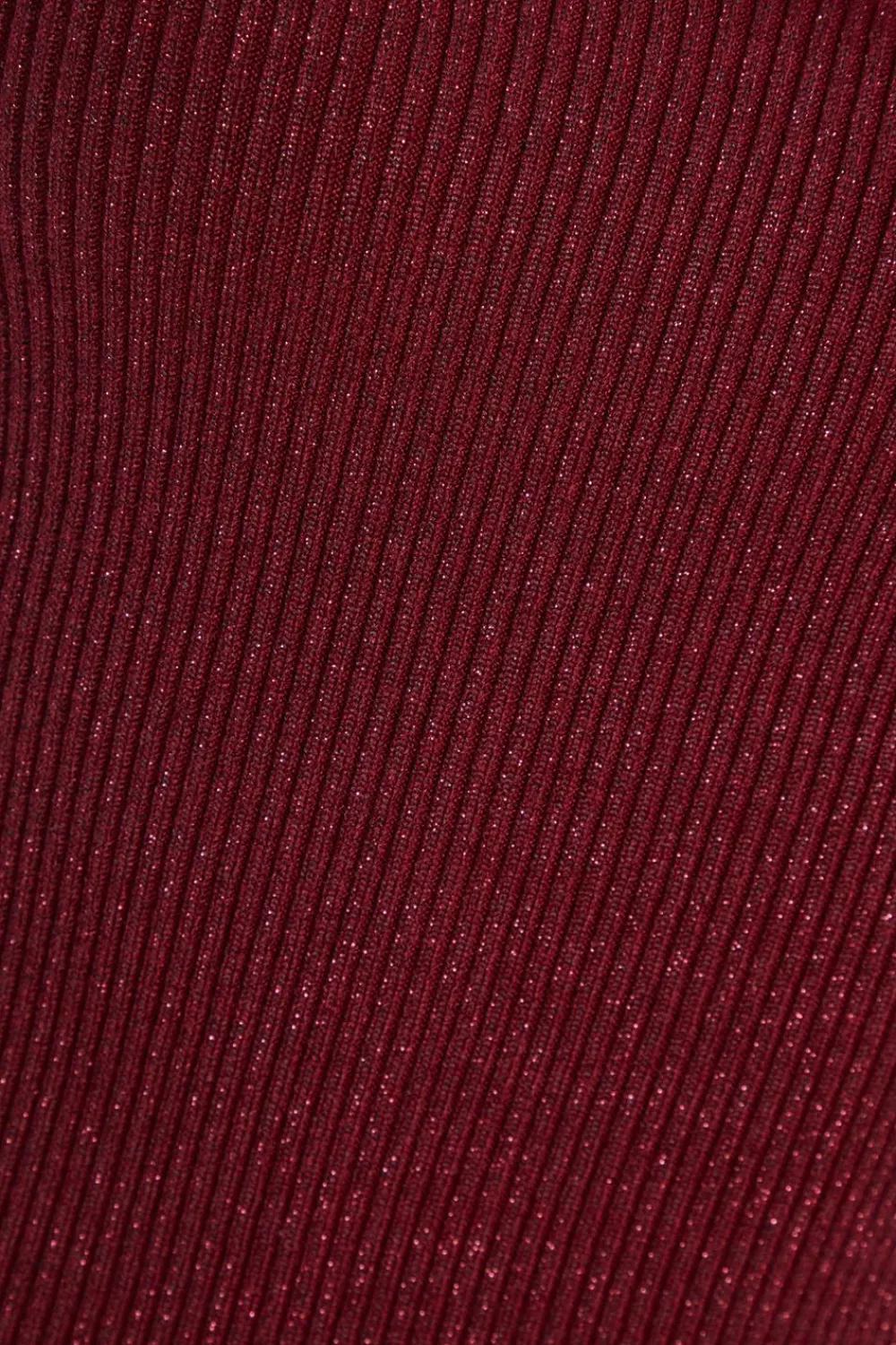 Quiz Trending: Red|Knitwear>Dark Red Metallic Glitter Jumpper