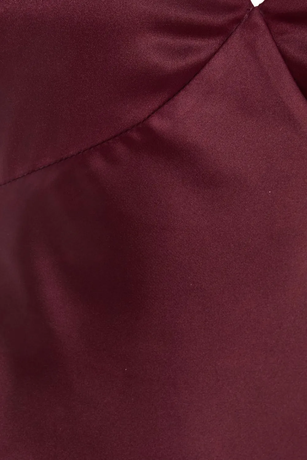 Quiz Evening Dresses|Christening Guest>Dark Red Satin Slip Style Midaxi Dress