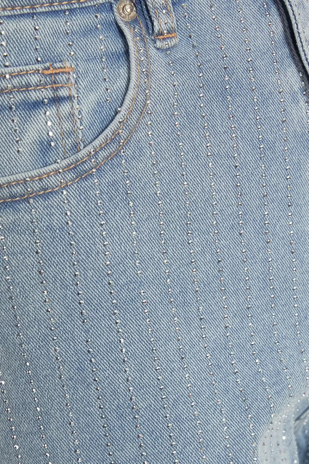 Quiz Trousers|Jeans>Denim Diamante Stripe Jeans