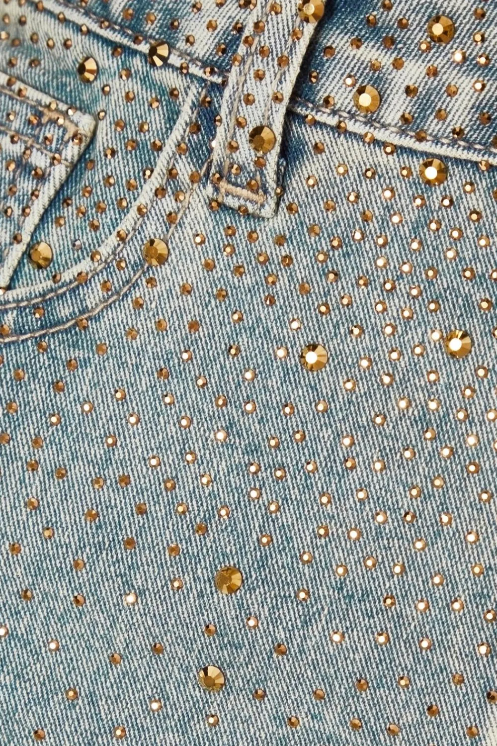Quiz Going Out|Co-Ords>Denim Embellished Mini Skirt