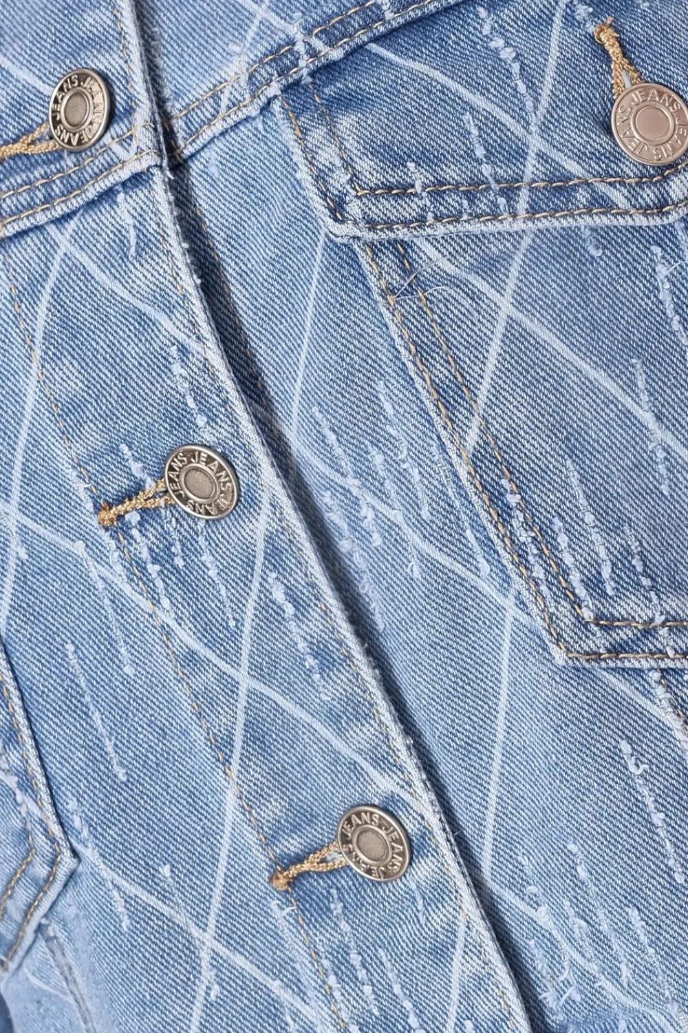 Quiz Summer Clothes|Jackets & Coats>Denim Textured Jacket