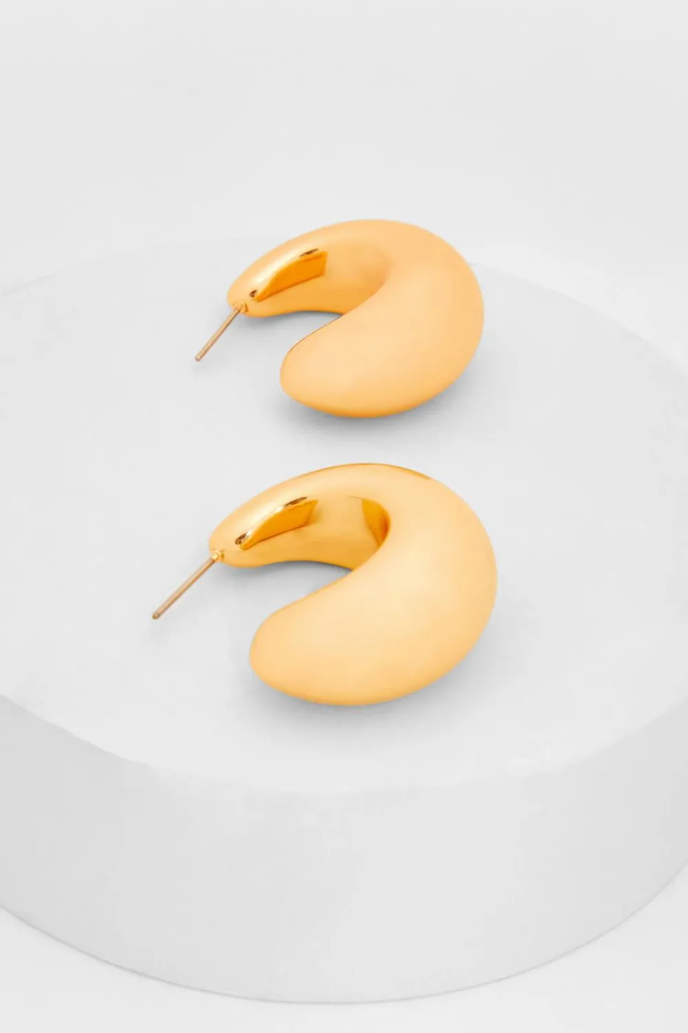 Quiz Jewellery|Earrings>Gold Chunky Hoop Earrings