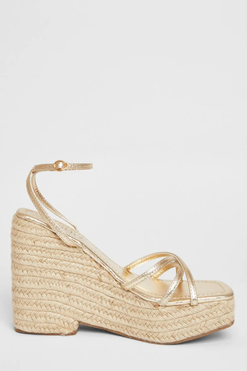Quiz Wedges|Sandals>Cross Strap Platform Wedges
