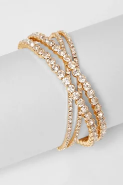 Quiz Wedding Accessories|Jewellery>Diamante Cuff Bracelet