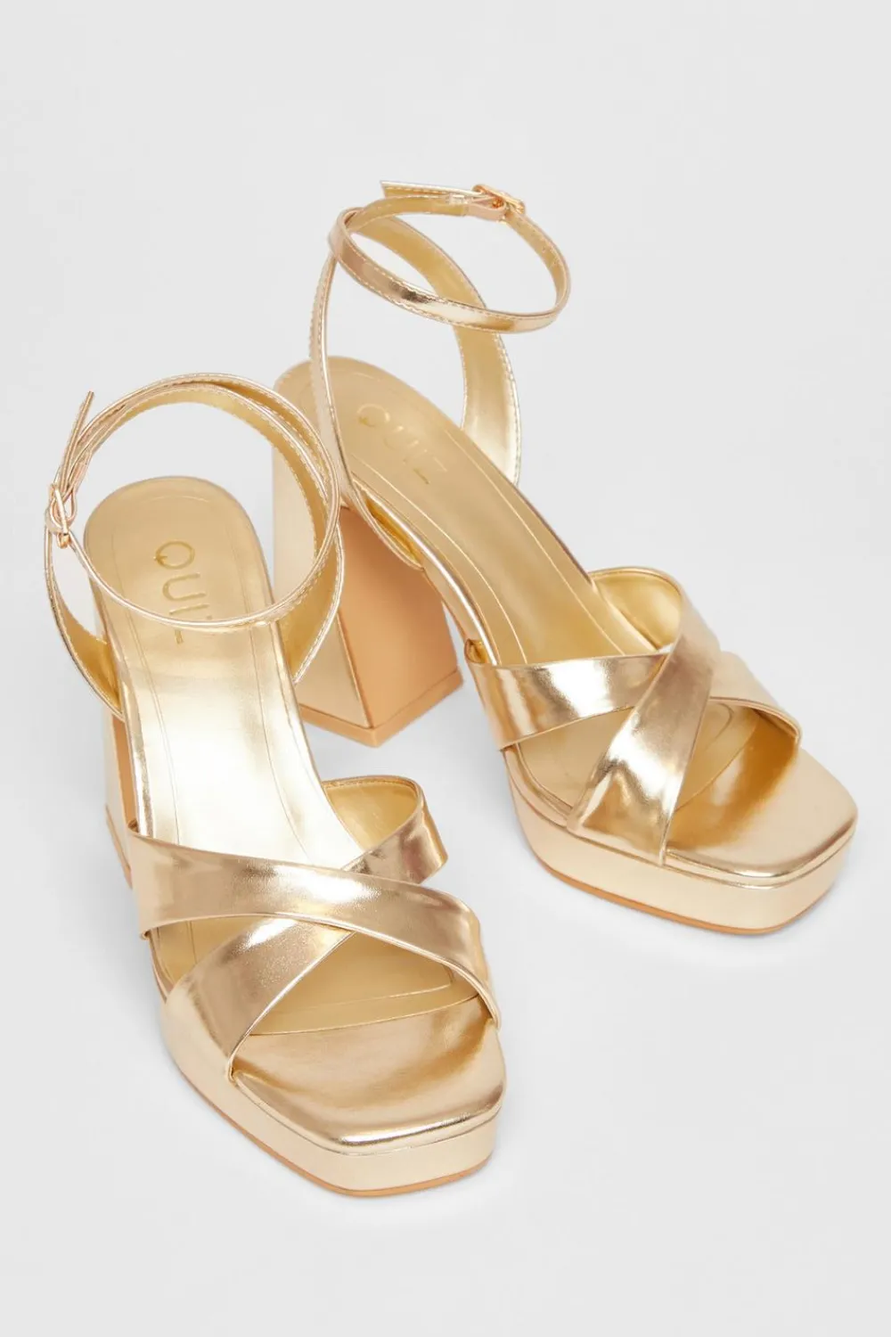 Quiz Platforms|Heels>Faux Leather Platform Heels