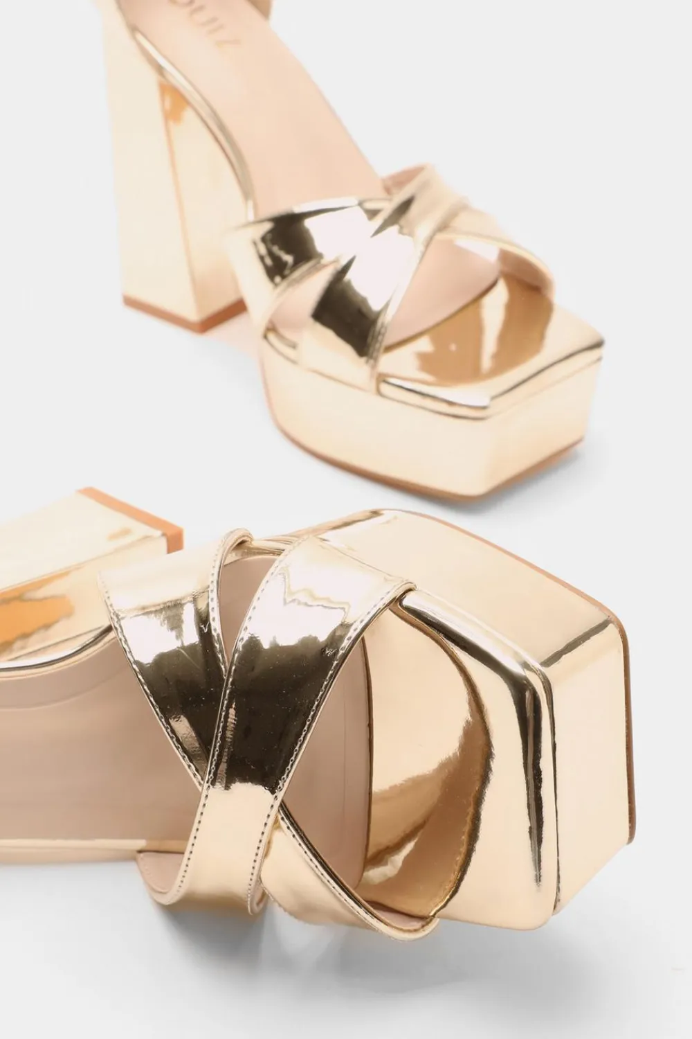 Quiz Platforms|Heels>Mirrored Platform Heels