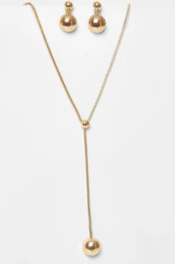 Quiz Jewellery Sets|Jewellery>Gold Sphere Jewellery Set