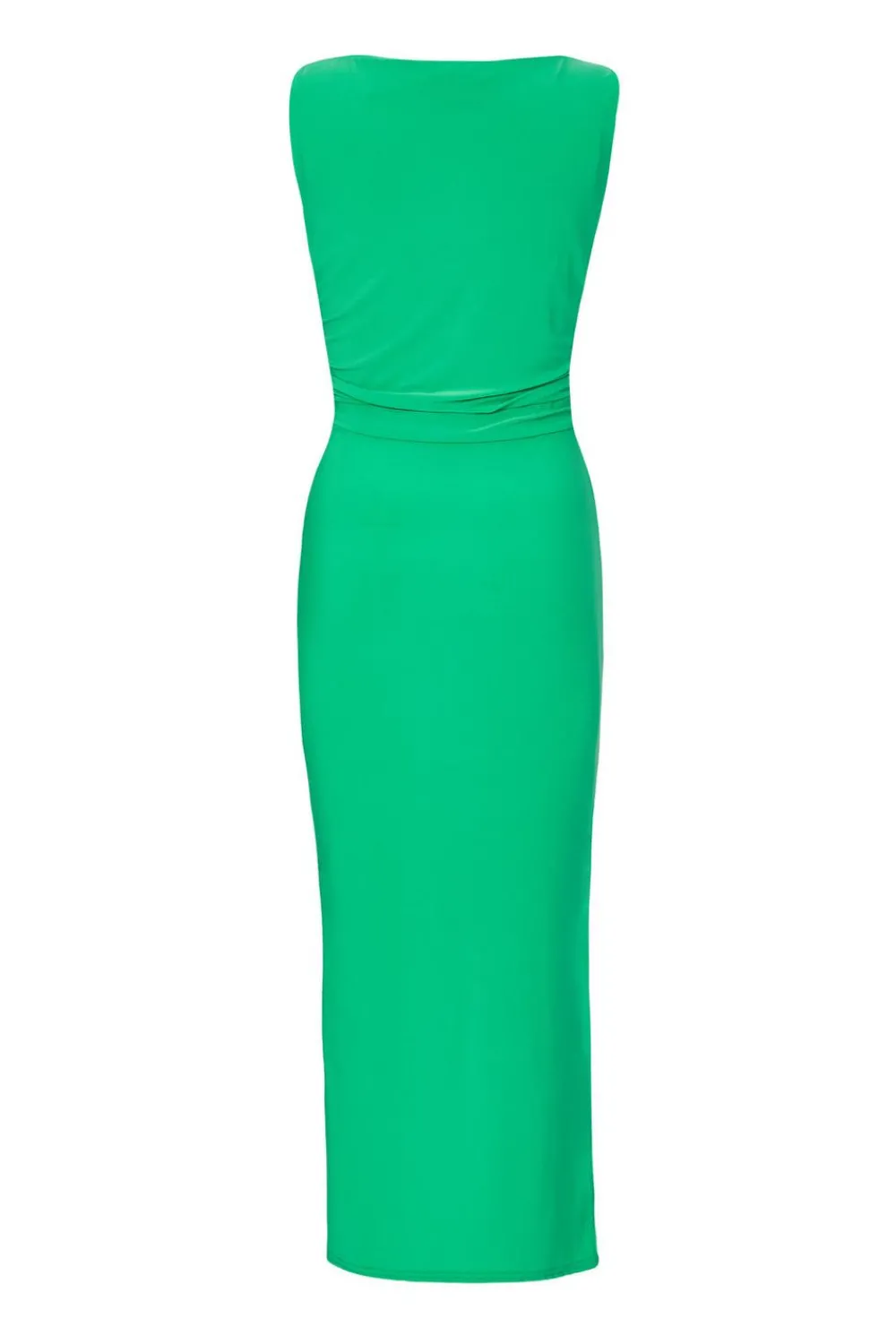 Quiz Going Out|Dresses>Green Asymmetric Midaxi Dress